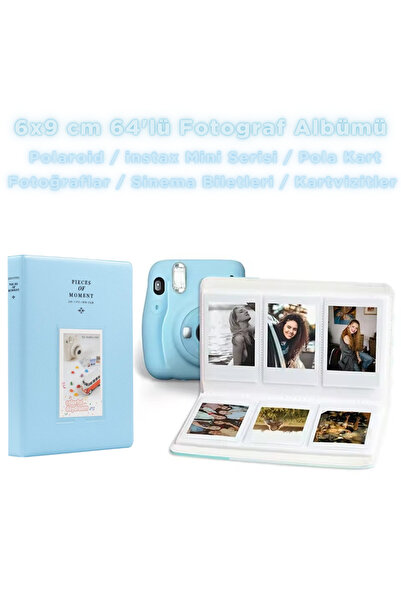 Trendfone Instax Mini Serisi Albüm-64 Fotoğraf Kapasiteli