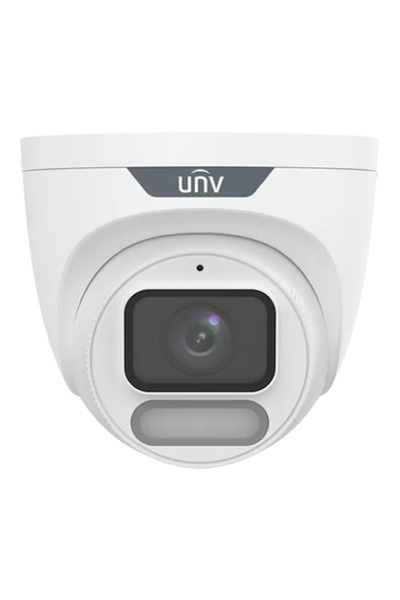 Uniview Cameră IP 4MP, Wise-ISP, ColorHunter, obiectiv 2,8 mm, WL 30 m, microfon, color 24/7 - UNV IPC3624LE-ADF28K-WP