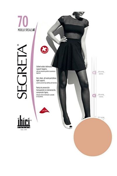 SEGRETA 70 Denye Ağsız Külotlu Çorabı - Modello Speciale Destek Çorabı