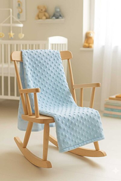 Mızmız Bebe بطانية أطفال من لورا بيبي مبطنة بالحمص