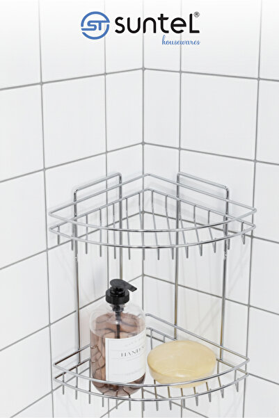 SUNTEL BANYO VE MUTFAK AKSESUARLARI Raft de baie pe colț - Organizator pentru...
