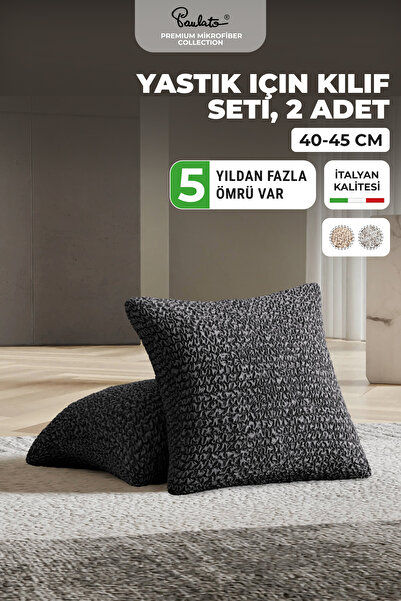 Paulato Kırlent Kılıfı Dekoratif Koltuk Yastık Kılıfı Koltuk Kırlent Kılıfı S...