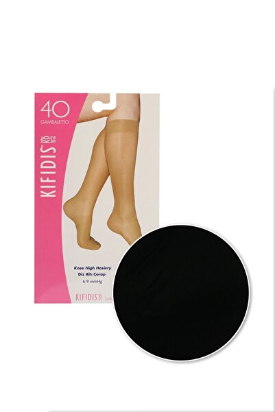 Kifidis 40 Denye Dinlendirici Diz Altı Çorabı - 8-10 mmHg Hafif Destek Çorabı...
