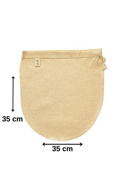 Halm Çok Amaçlı Süzme Kesesi - Süt Bezi - Yoğurt - Peynir - Sebze - Süzme Torbası - (XL BEDEN 35X35 CM)