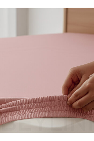 BEYLİNİ Elastic Bed Sheet Set with Pillowcases Cover Cotton Durable Tear-Resistant Single Double Size