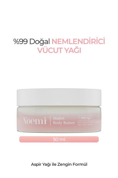 Noemi Body Butter - Yoğun Nemlendirici Vücut Yağı - Mabel 50ml