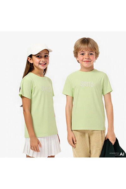 Vans Daisy Break Ss Kids Yellow T-Shirt