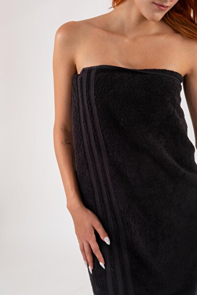 neşe home collection Sofienne 70X140 Банний рушник Чорний