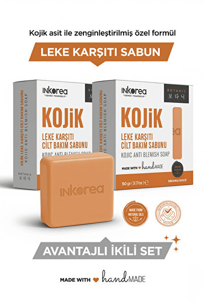 ODN 2’Li Kojik Asitli Leke Karşıtı Ve Cilt Tonu Eşitleyici Sabun / Kojic Acid...