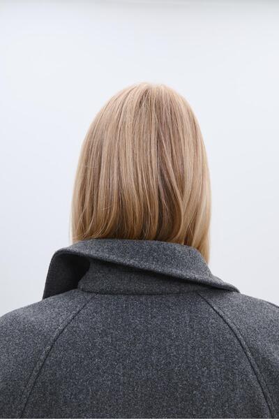 Stradivarius Yumuşak dokulu trençkot kaban