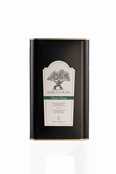 Borgo Oliva Domat Reserve Erken Hasat Soğuk Sıkım Naturel Sızma Zeytinyağı 3L