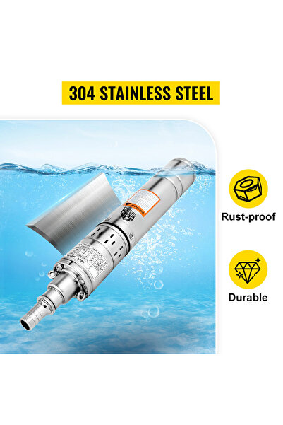 OEM Pompa submersibila CAMPION Profi QGD3, 1.35kW, debit 3.5m3/h, inaltime re...