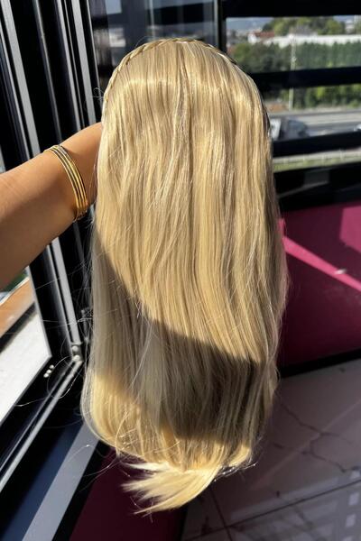 Zeysum Bal Köpüğü Peruk / Örgülü Taçlı Peruk