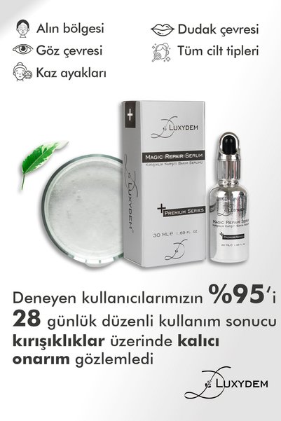 Luxydem Botox Effective Wrinkle Remover, Skin Firming, Blemish Serum 4-Piece Care Set