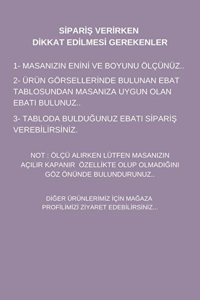 Genel Markalar Jumbo Dertsiz Pano Beyaz Masa Örtüsü Masaörtüsü Silinebilir Kir Leke Tutmaz Sıvı Geçirmez
