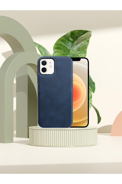 DEERDERİ حافظة حماية من الجلد الطبيعي لهاتف آيفون 11 من جونو