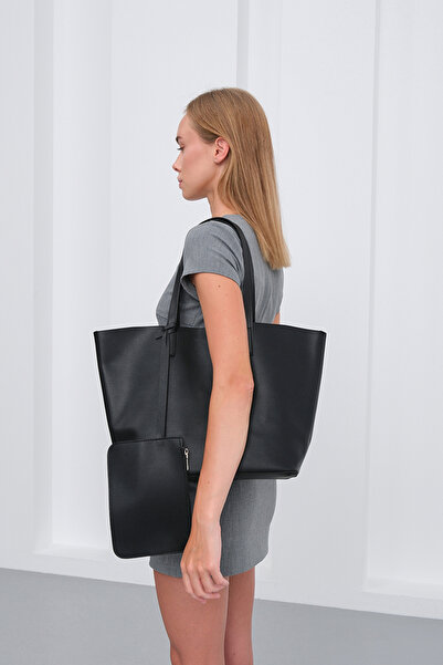 Shule Bags Carrie Wallet Shoulder Bag Black