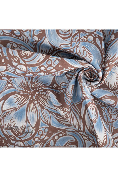 PİRAMİT Φουλάρι με φυσικό σχέδιο