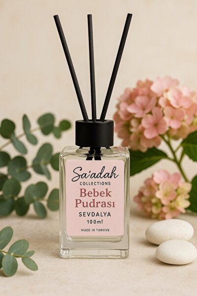 SEVDALYA Çubuklu Oda Kokusu Bebek Pudrası 100ml – Sa' adah Koleksiyonu