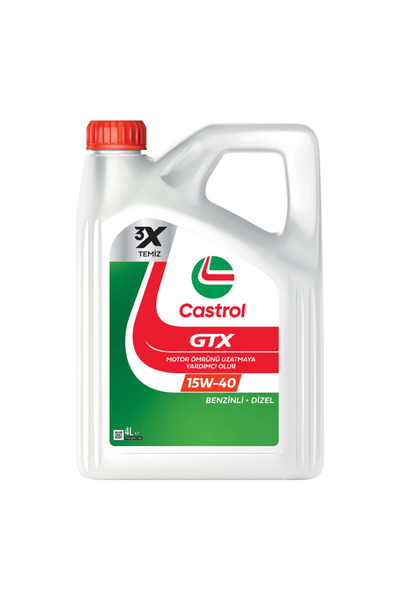 CASTROL Gtx Essential 15w - 40 4lt