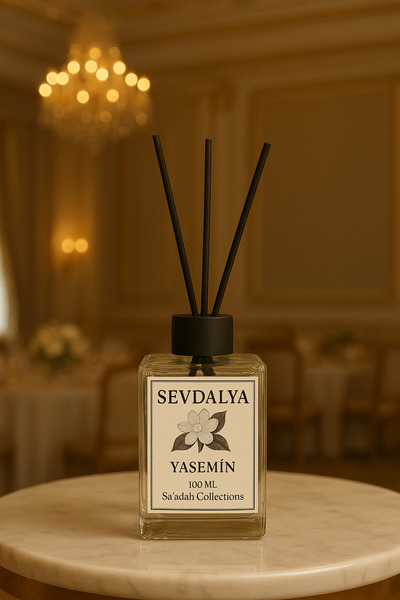Yasemin Oda Kokusu Bambu Çubuklu 100Ml – Sa' adah Koleksiyonu