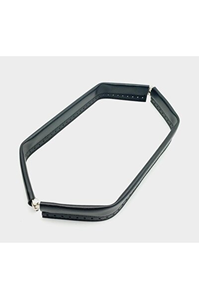 angel çanta aksesuar Gura pentru geanta din piele de culoare neagra din metal...