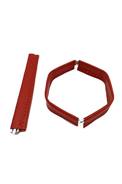 angel çanta aksesuar Crvena boja Koža komad metal Torba otvor 24 cm (skriveni...