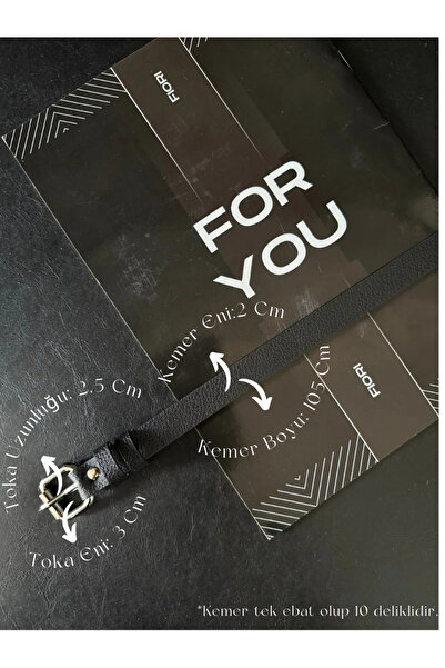 Fiori Kare Tokalı ince Kadın Kemeri Bel Kemeri,Elbise Kemeri,Etek Kemeri,Pant...