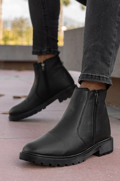 By Oxford RODRİGUEZ Garantili Fermuarlı Kürklü Soğuk Geçirmez Erkek Bot