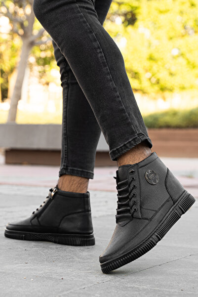 By Oxford Su&soğuk Geçirmez Kürklü Garantili DİKİŞLİ Kışlık Fermuarlı Bot Kauçuk Taban Sağlam