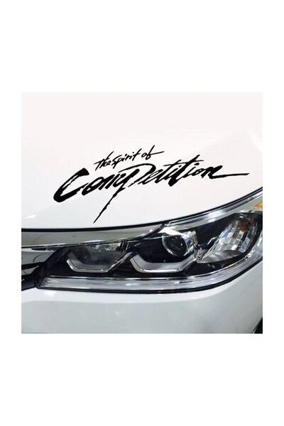 pınaxar The Spirit of Competition Far Hood Auto Sticker Car Sticker Modified ...