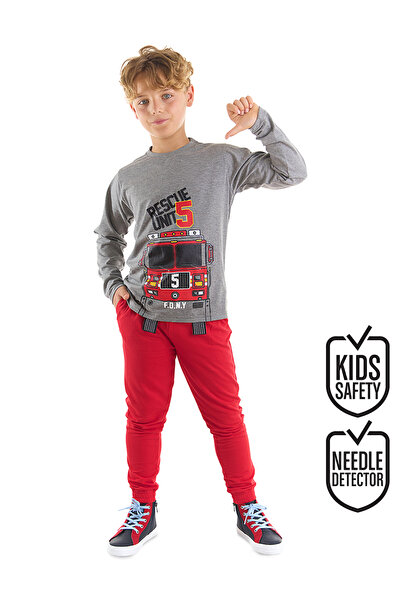 Denokids Rescue Unit Erkek Çocuk T-shirt Pantolon Takım
