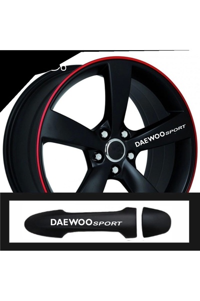 pınaxar Accessory Compatible for Daewoo Tico Auto Door Handle/Wheel Rim Stick...