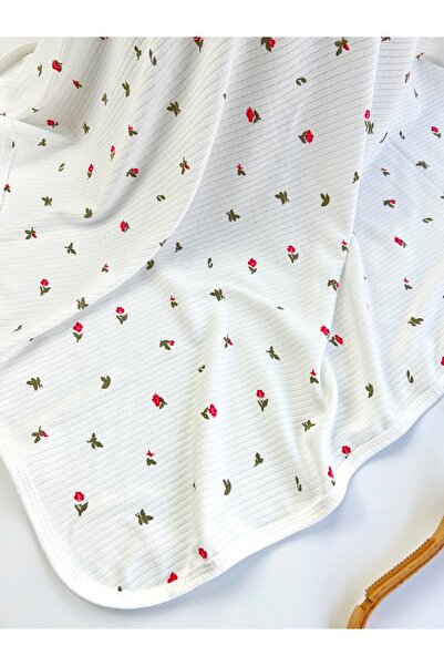 OMY بطانية منقوشة وقماط 85X90 سم قماش قطني