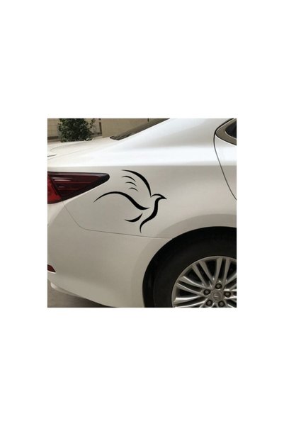 pınaxar Car Sticker Flying Bird Lovely Silhouette Vinyl Car Sticker Motorcycl...