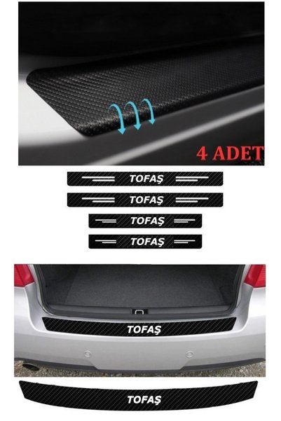 pınaxar Accessory Compatible for Tofaş Murat Auto Lacing and Door Sill Sticke...
