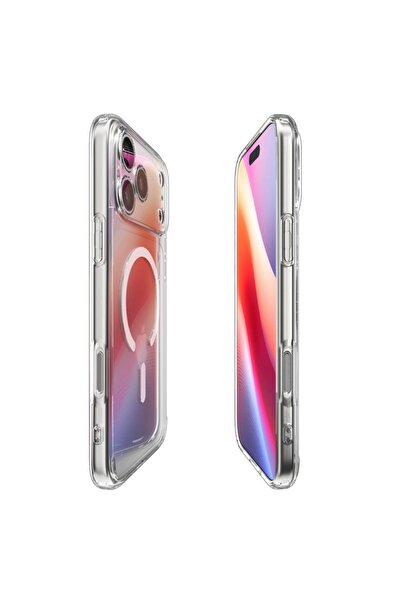 Spigen Θήκη για iPhone 17 Pro, Ultra Hybrid T MagSafe, Διαφανής
