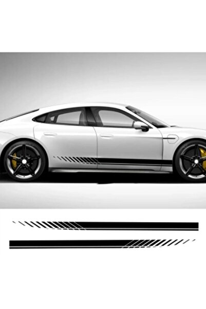 pınaxar Compatible Accessory Right and Left Lane Auto Sticker Black 2 Pieces ...