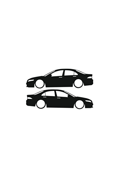pınaxar HONDA ACCORD BASIK CAR STICKER WHITE COLOR