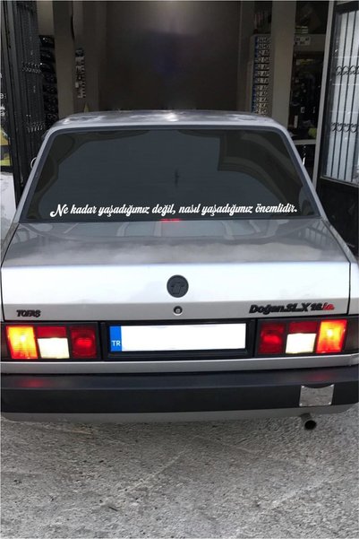 pınaxar Auto Windshield Lettering Sayings Commercial-Service-Filled-Panelvan ...