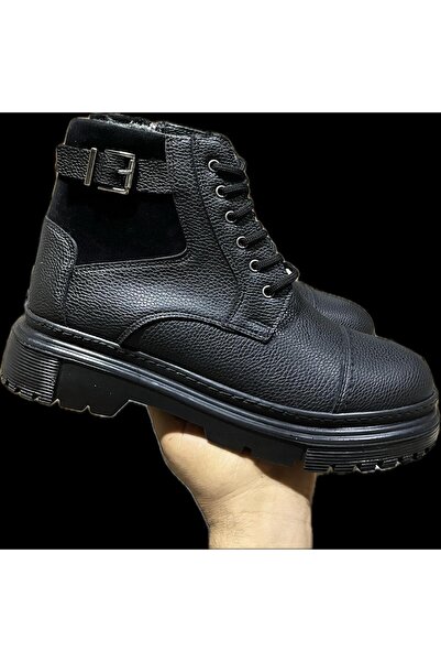 By Oxford Kürklü Su Soğuk Geçirmez Kaymaz Tabani Garantili DİKİŞLİ EVA TABAN Fermuarlı Bot