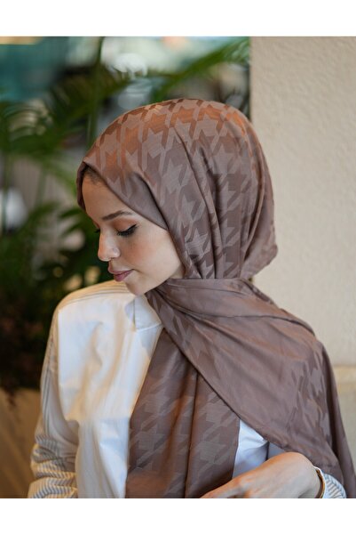 MONOOR Scrambles Patterned Jacquard Shal