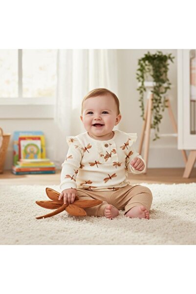 ALTINTAŞ BABY طقم موسمي مكون من قطعتين بتصميم اليعسوب الذهبي