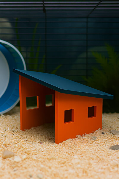 MD×JOA Hamster Yuvası ※ Hamster Evi ※ Karışık Renk ※ Hamster Kafesi ve Habita...