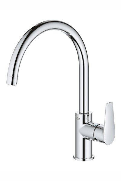 Grohe Bauedge Tek Kumandalı Eviye Bataryası 31367001, KROM