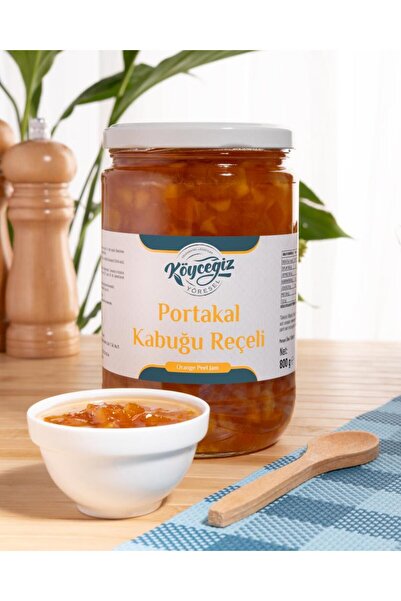 Köyceğiz Yöresel Kb Köyceğiz Yöresel Portakal Kabuğu Reçeli 800 G Cam Kavanoz
