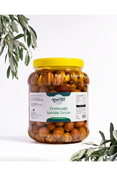 kb köyceğiz yöresel Ekincik Sofralık Zeytin 2000 G