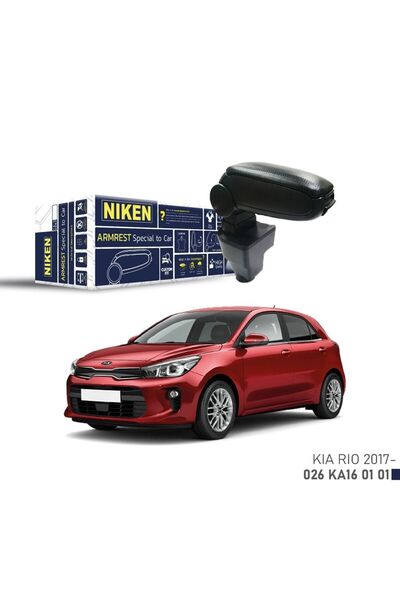 Drs Tuning Niken Kia Rio 2017- Araca Özel Kol Dayama Siyah