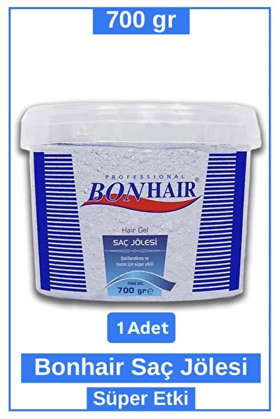 abnturk Türkiyenin En Kaliteli Saç Jölesi 700ml Büyük Boy BonHair Extra Sert ...