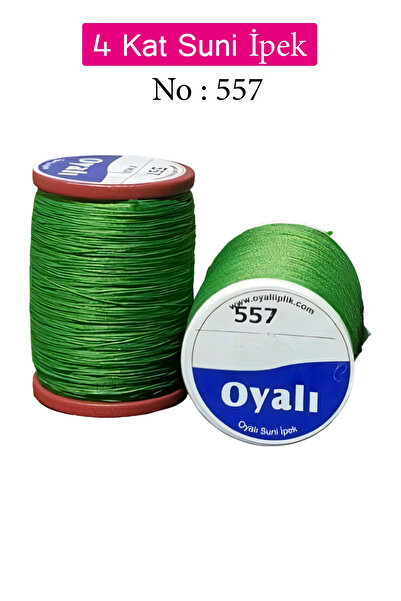 Royaleks Κέντημα 4 στρώσεων από ψεύτικο μεταξωτό νήμα κεντήματος με χάντρες κλωστή με βελονάκι No:557